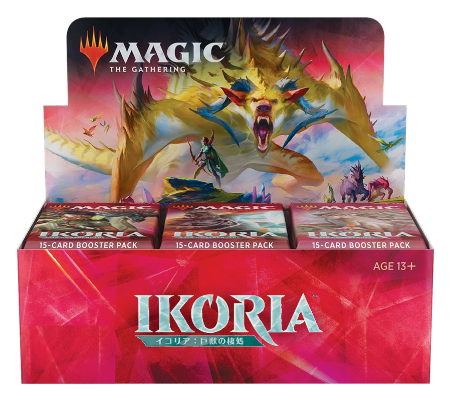 Magic The Gathering Ikoria Booster Box – Japanese – Serenity Hobbies ...