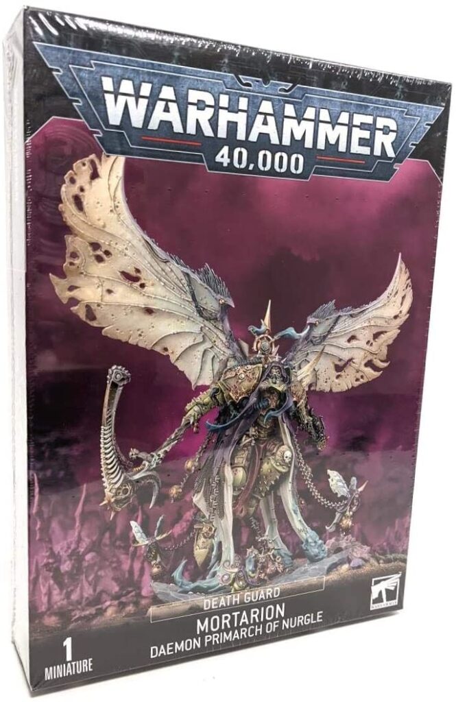 Warhammer 40000 Death Guard Mortarion Daemon Primarch Of Nurgle ...