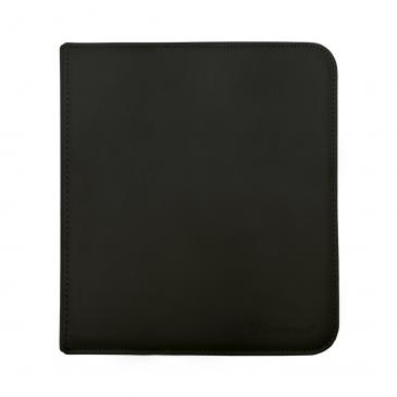 Ultra Pro 12 Pocket Pro Binder Zippered Vivid Black – Serenity Hobbies ...