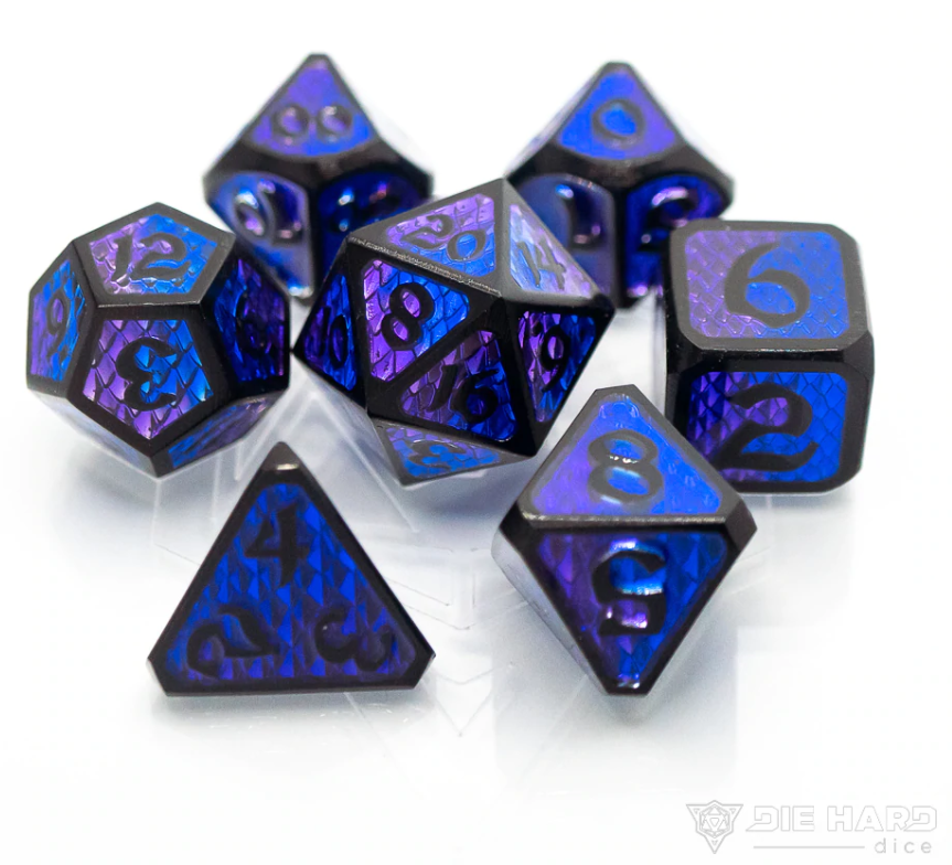 Die Hard Dice 7 Die Set Drakona Embers Inra – Serenity Hobbies Norwich