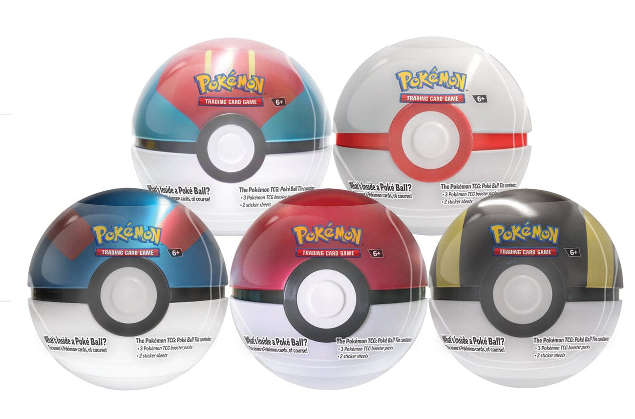 Pokémon Poké Ball Tin Q3 2023 – Serenity Hobbies Norwich